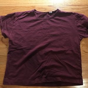 PACSUN BURGUNDY TOP